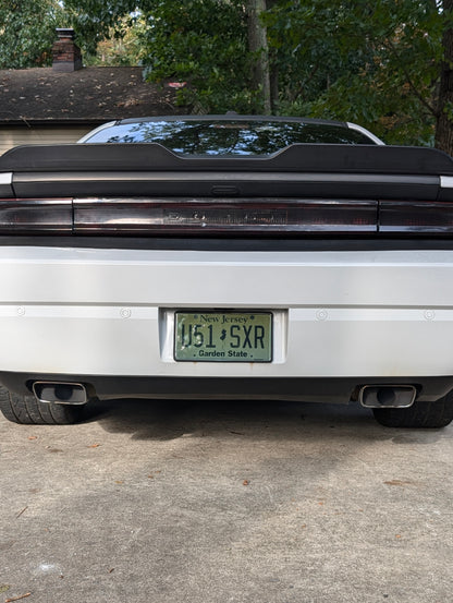 Blackout Privacy Plate