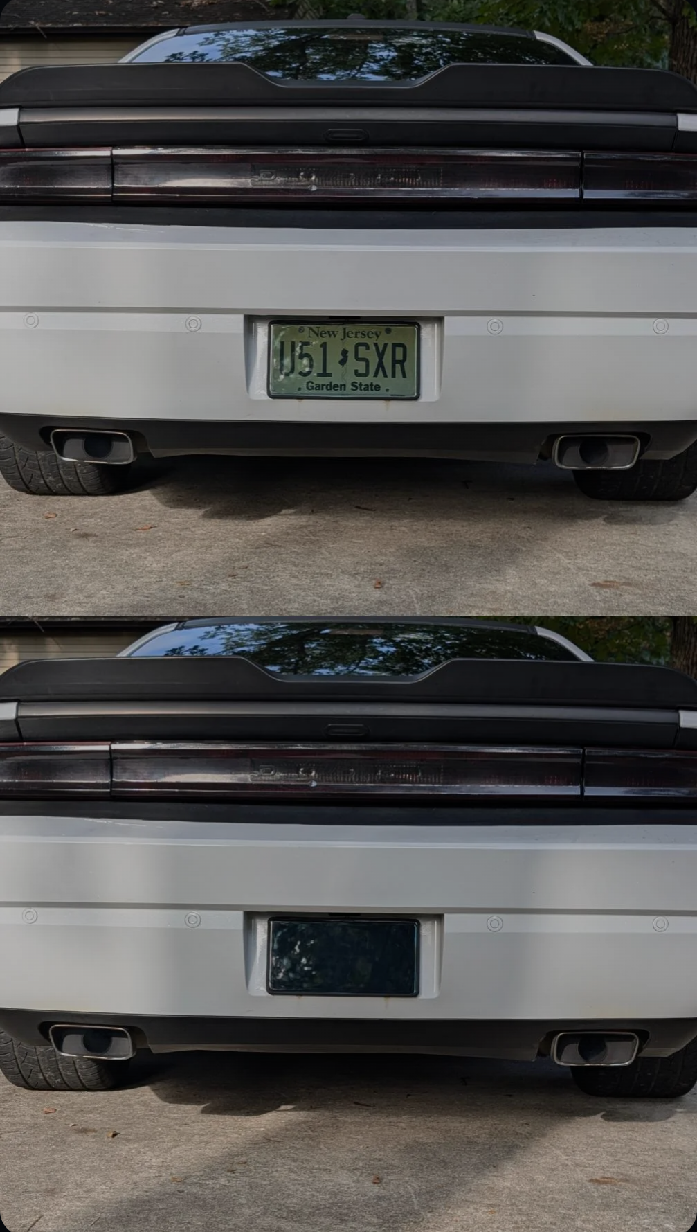 Blackout Privacy Plate