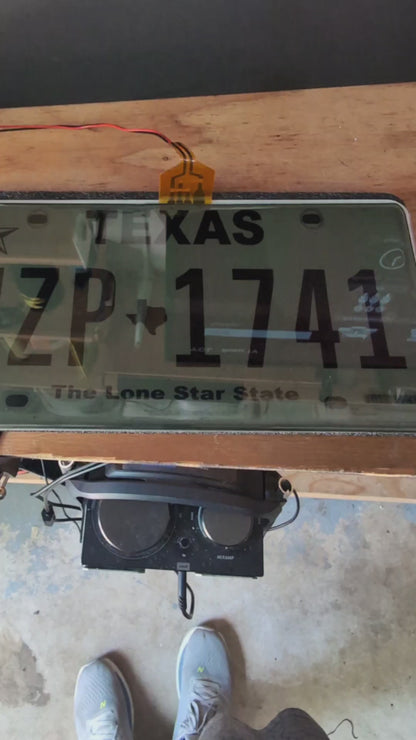 Blackout Privacy Plate